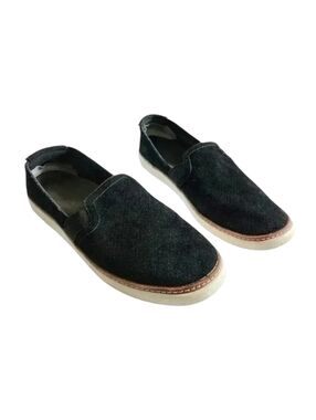 Vionic Black Suede Shoes Slip-On Casual Flats Women 9